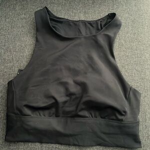 All in Motion athletic tank top w/ pads, size M, black, like new condition